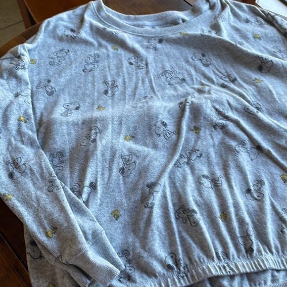 Peanuts Snoopy Sweatshirt and joggers. Size XL - Picture 5 of 8